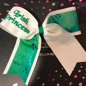 Irish Princess Cheer Bow